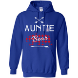 Aunt Shirt Buffalo Plaid Family Camp Bear Tee - Hoodie