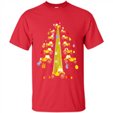 Tractor Car Christmas Tree T-shirt For Drivers