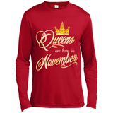 Queens Are Born In November Golden T-Shirt