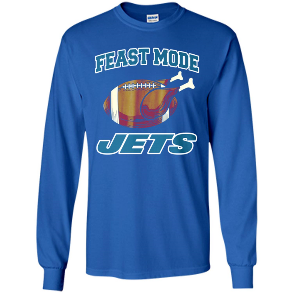 Feast Mode Jets Shirt - New York Turkey Thanksgiving