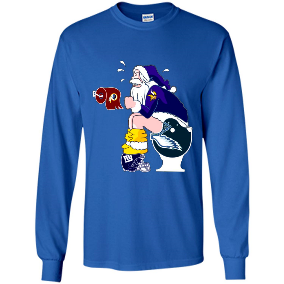 Minnesota Vikings Toilet Santa Claus PINGPONG