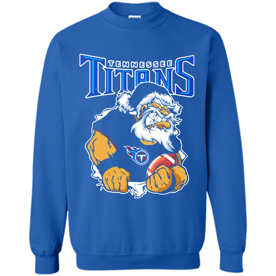 Grumpy Santa Claus Tennessee Titans Football Team PINGPONG