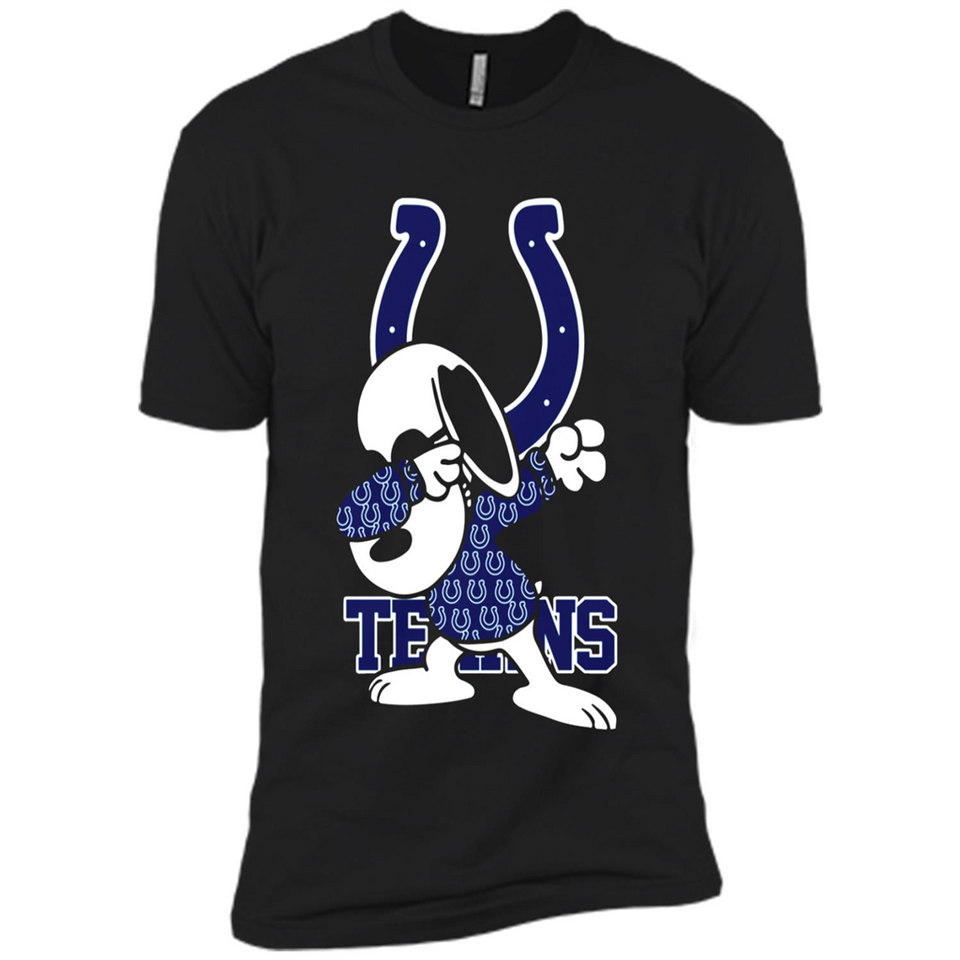 Indianapolis Colts Snoopy Dabbing PING PONG