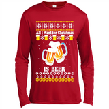 All I want for Christmas is Beer Sweater PINGPONG