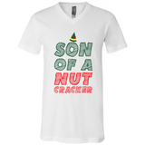 Son Of A Nutcracker - Canvas Unisex V-Neck