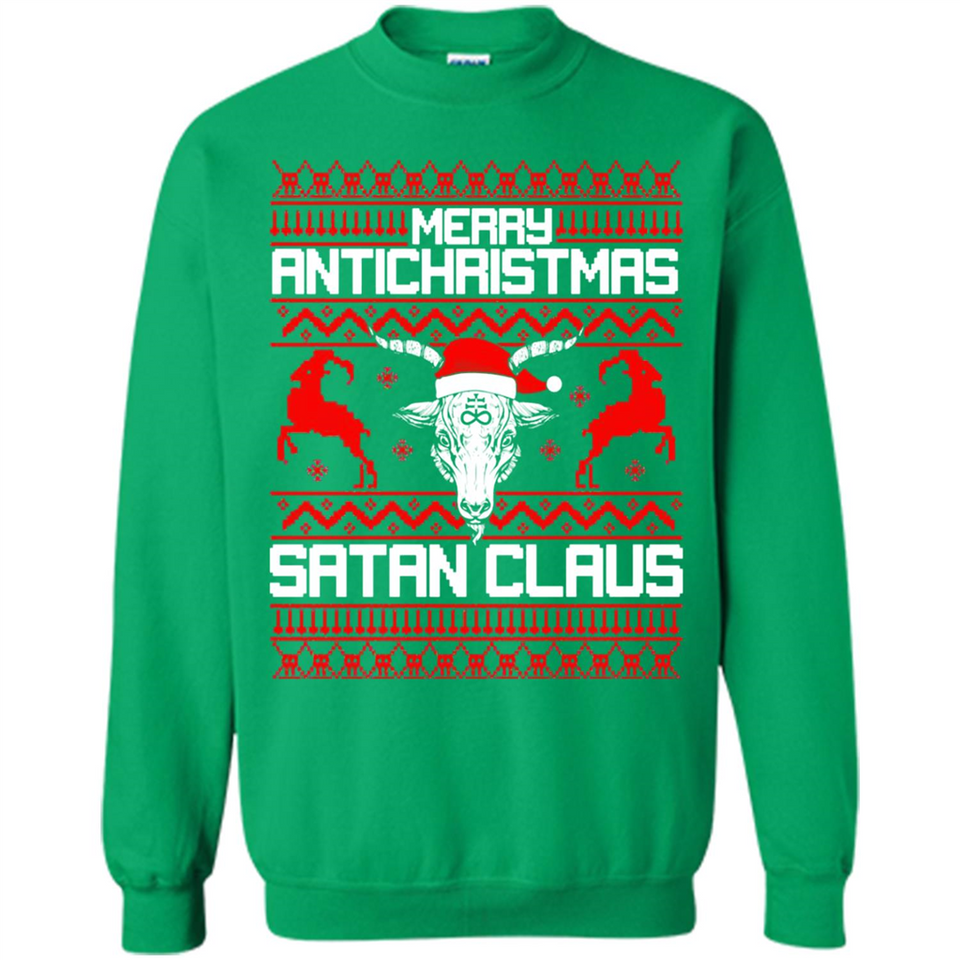 Merry Antichristmas Satan Claus - Sweatshirt