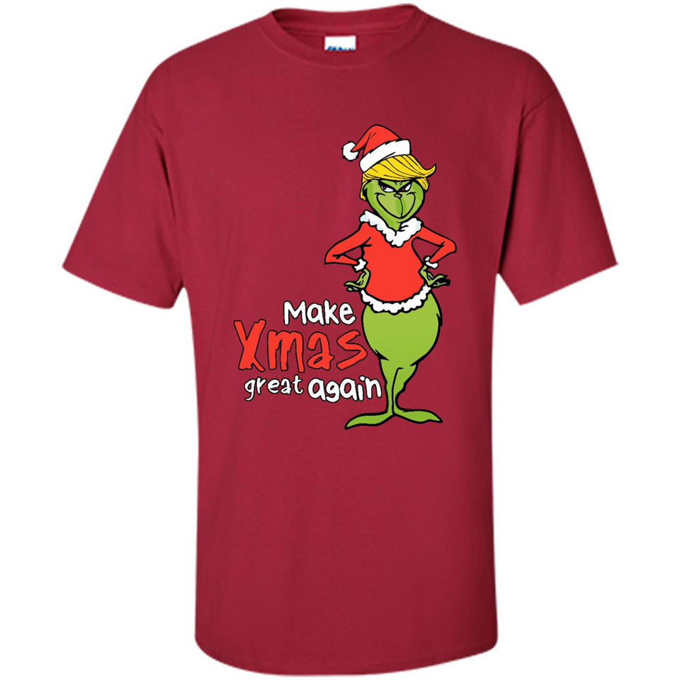 Trump Grinch Shirt, Make Xmas Great Again Christmas