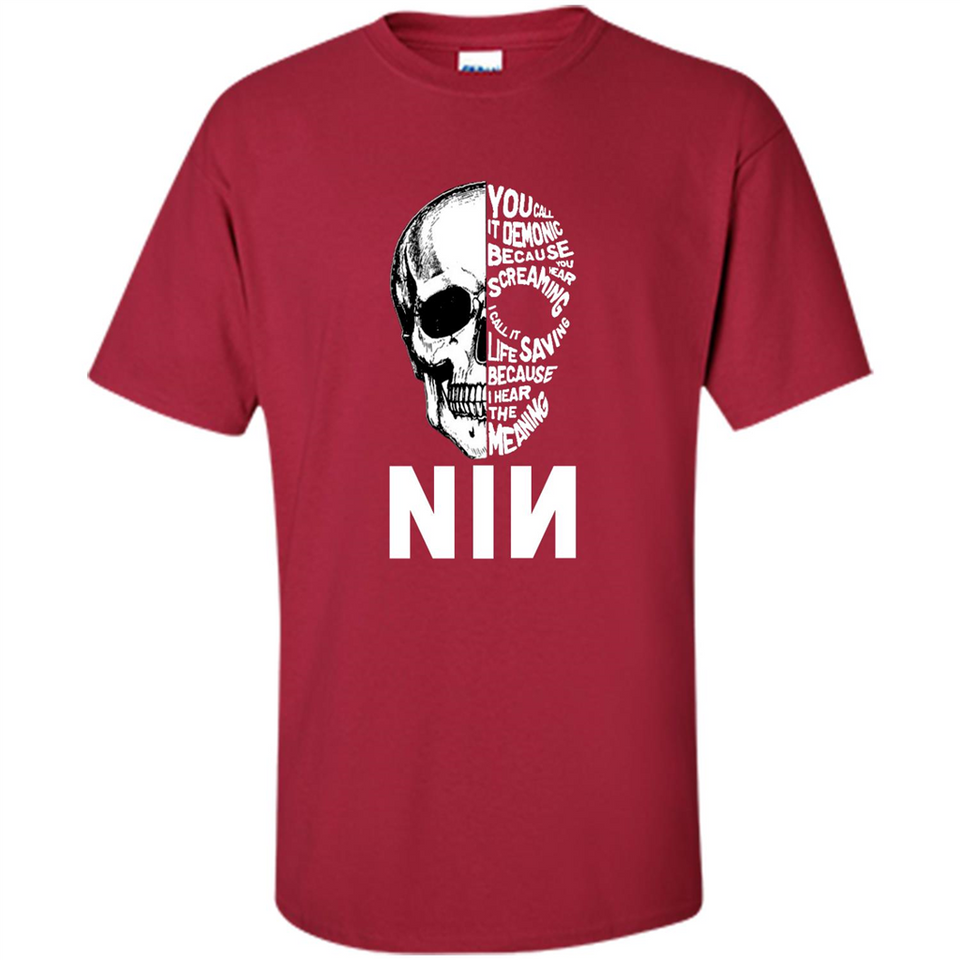 you call it demonic because you hear the screaming NIN