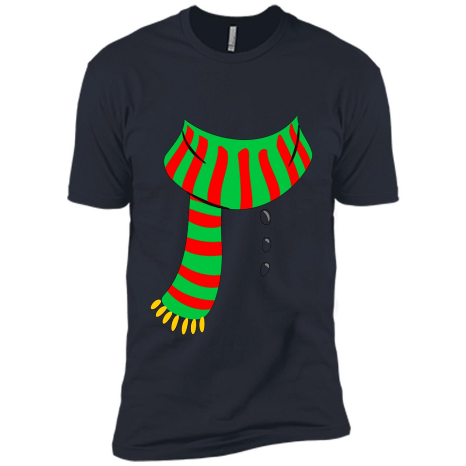 Snowman Scarf Costume T-shirt Christmas