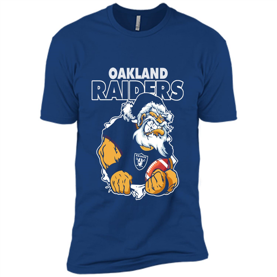 Grumpy Santa Claus Oakland Raiders Football Team PINGPONG