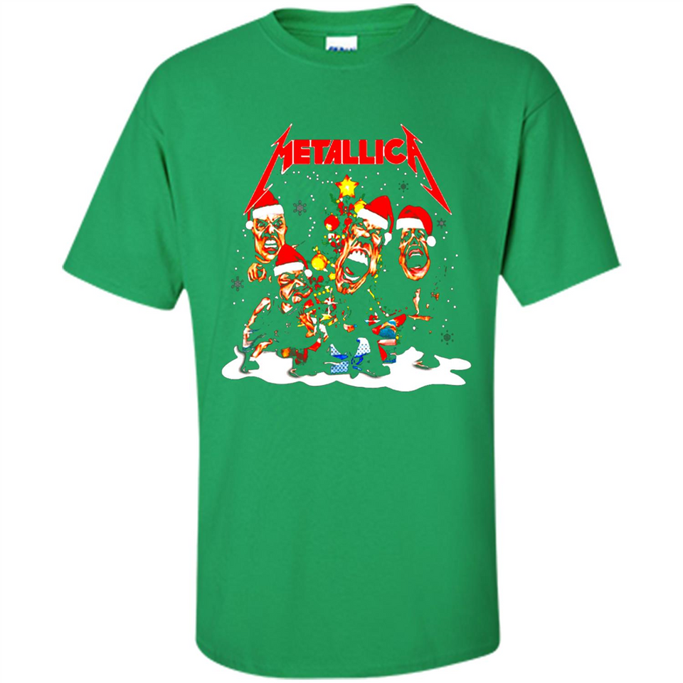 Metallica christmas sweatshirt hoodie long PINGPONG - Shirt