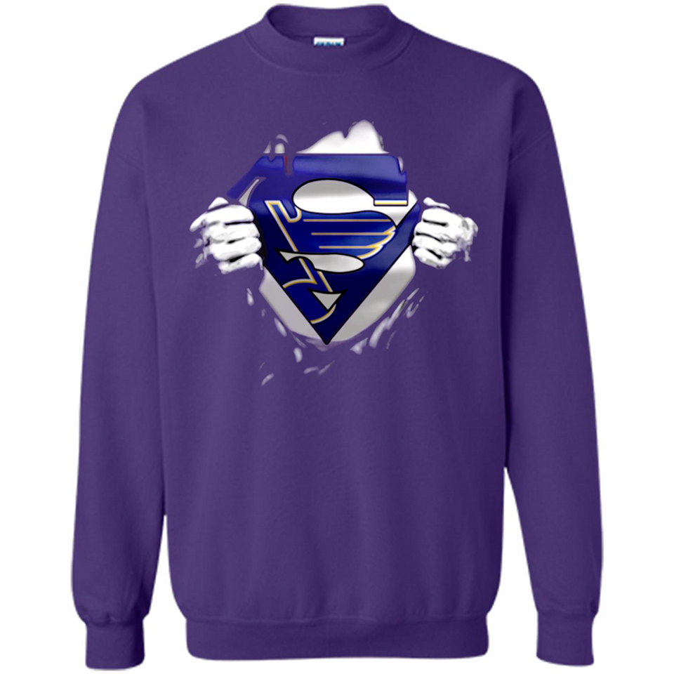 St. Louis Blues And Superman Fans