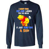 Funny Pooh I Didn't Fart My Ass Likes You So Much PING PONG
