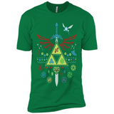 Song of Christmas Time the Legend of Zelda Ugly Sweater Perfect Christmas - Premium Short Sleeve T-Shirt