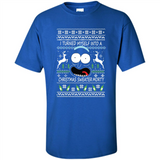 RICK AND MORTY-I TURNED MYSELF INTO A CHRISTMAS SWEATER MORTY UGLY XMAS SWEATER