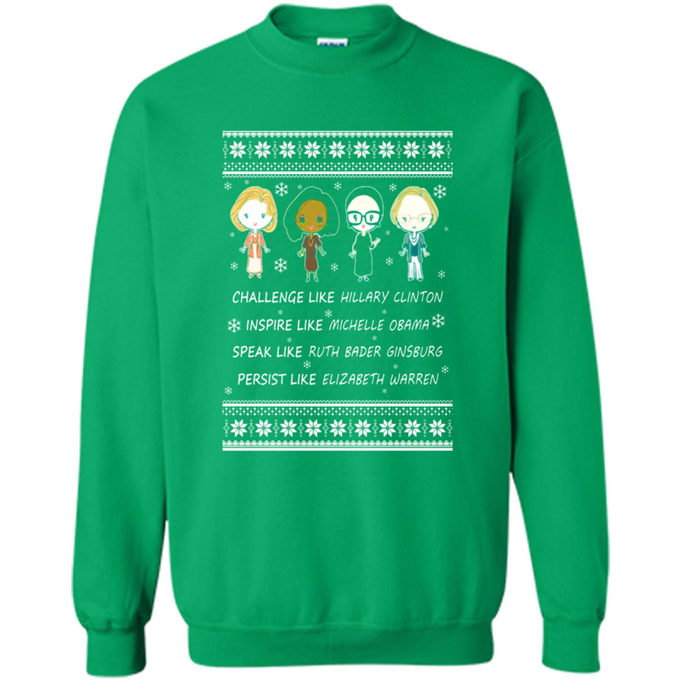 Nasty Women Michelle Hillary Warren Bader Christmas PINGPONG