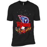 Snoopy Christmas Tennessee Titans - Premium Short Sleeve T-Shirt
