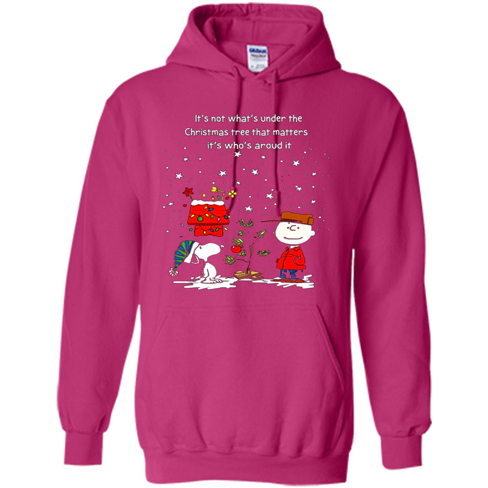 It’s Not What’s Under The Christmas Tree Snoopy Charlie Brown PING PONG