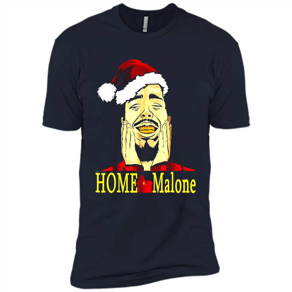 Home Malone Shirt Post Malone Christmas Sweatshirt - Premium Short Sleeve T-Shirt