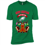 Philadelphia Eagles NFL Reindeer Funny Merry Christmas And Happy New Year