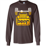 Jeep Reverse Beer Off Roading Funny Drinking