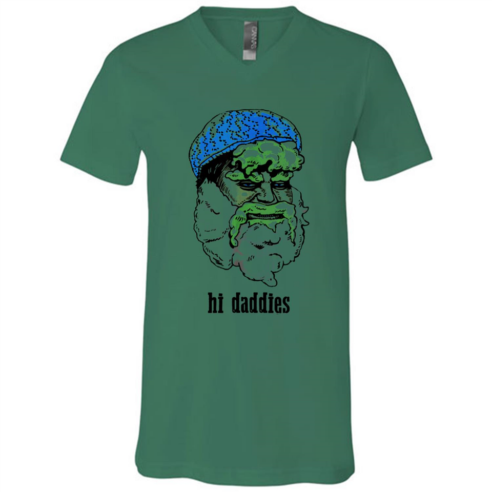 Mens Cotton Candy Randy - Canvas Unisex V-Neck