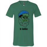 Mens Cotton Candy Randy - Canvas Unisex V-Neck