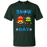 Snow Day Shirt For Colorado Avalanche Vs Minion Fans pingpong