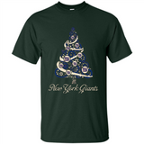 New York Giants NFL Football Team Logo Christmas Tree T-Shirt - Shirt