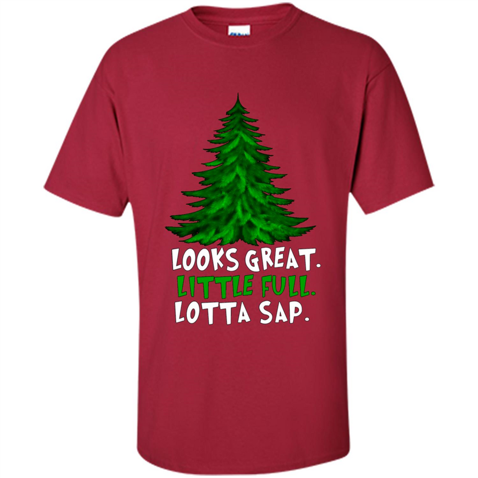 Looks Great Little Full Lotta Sap Funny Christmas PINGPONG