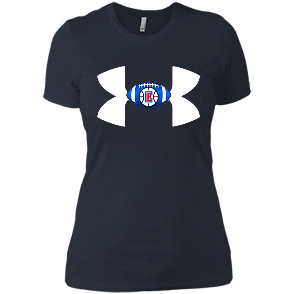 Los Angeles Clippers Under Armour Logo - Ladies' Boyfriend T-Shirt