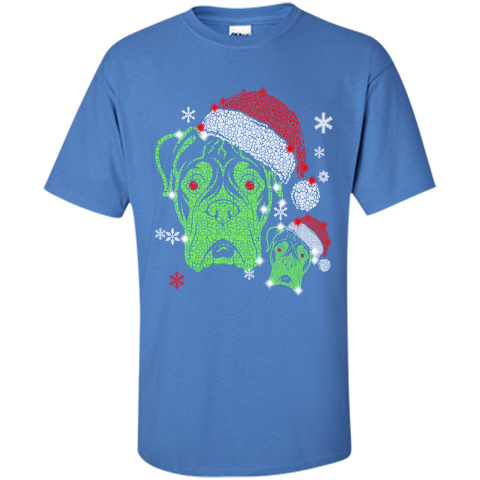 Boxer Dog diamond Christmas - Shirt