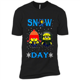 Snow Day Shirt For Indiana Pacers Vs Minion Fans pingpong