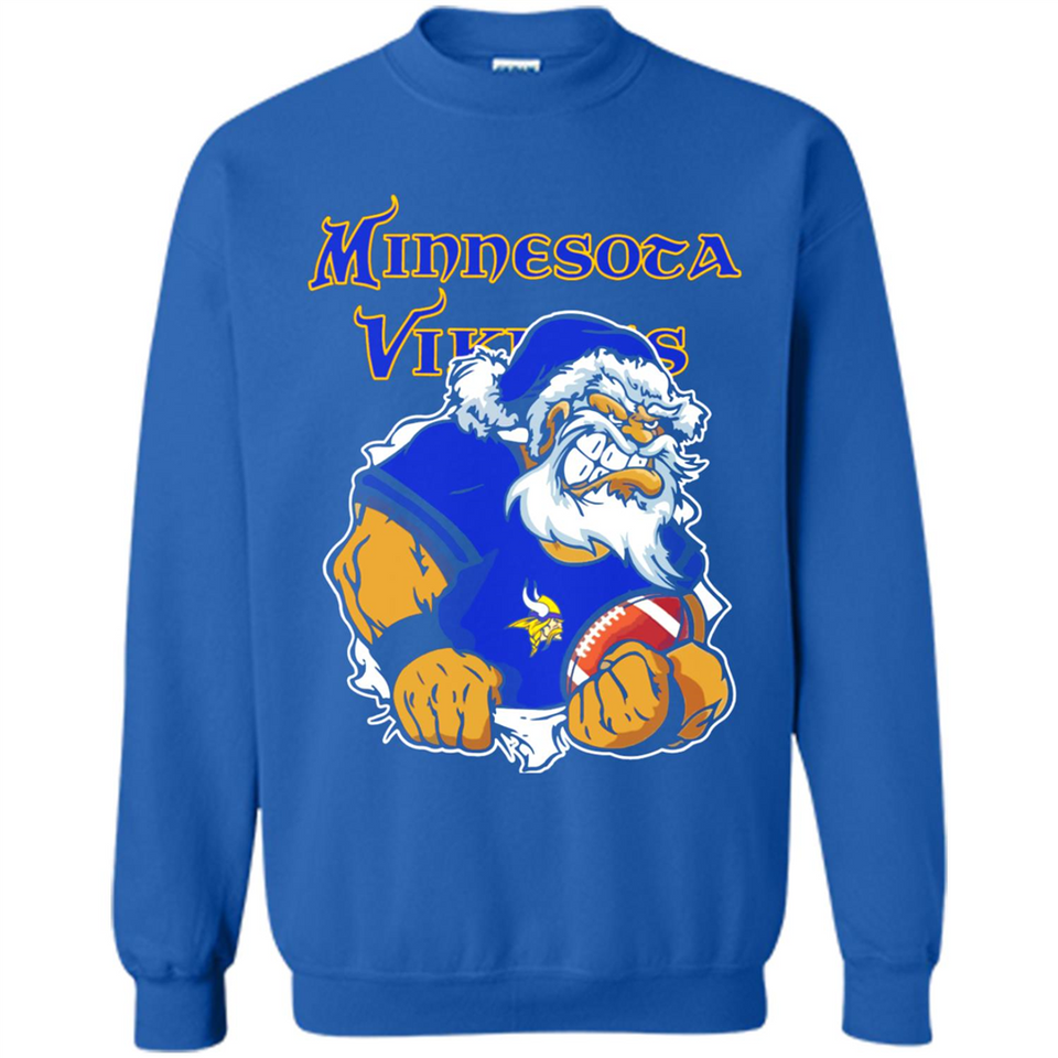 Grumpy Santa Claus Minnesota Vikings Football Team PINGPONG