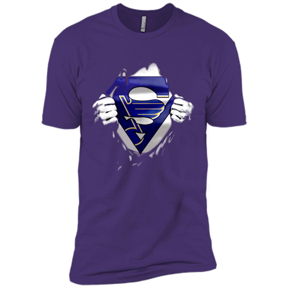 St. Louis Blues And Superman Fans
