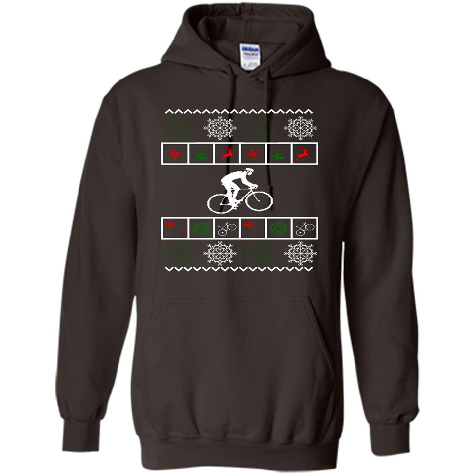 Christmas Ugly Sweater Best Cycling Ugly Christmas Sweater - Hoodie