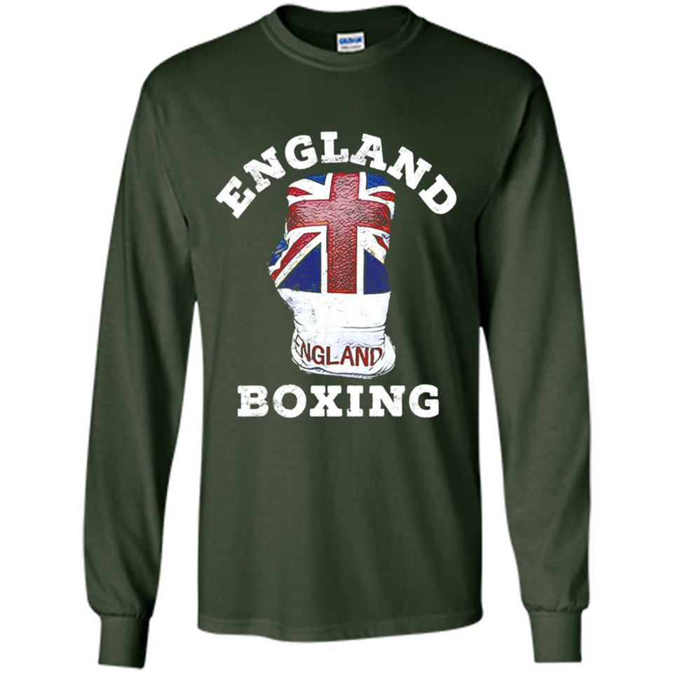 UK and England Boxing - Long Sleeve T-Shirt