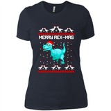 Merry Rexmas Christmas Sweatshirt PINGPONG