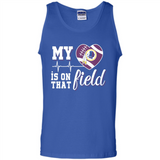 Washington Redskins Football My Heart is on that Field - Tank Top