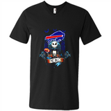 Buffalo Bills Halloween The Nightmare Before Christmas - Men's V-Neck