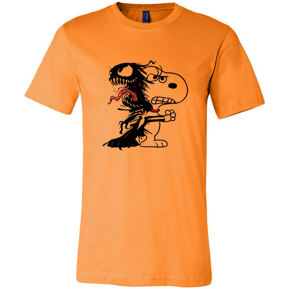 Venom Snoopy MERCHCUTE - Canvas Unisex T-Shirt