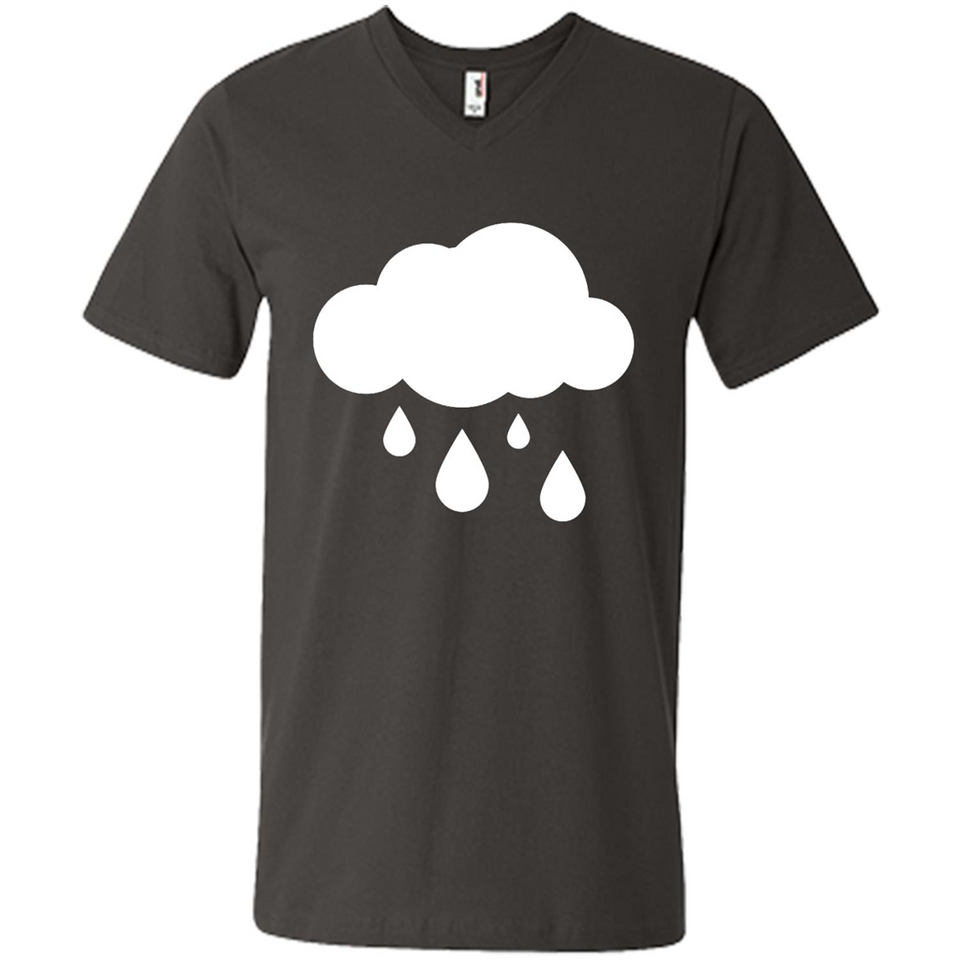 Rain Graphic Funny Black mugs PINGPONG - Men's V-Neck