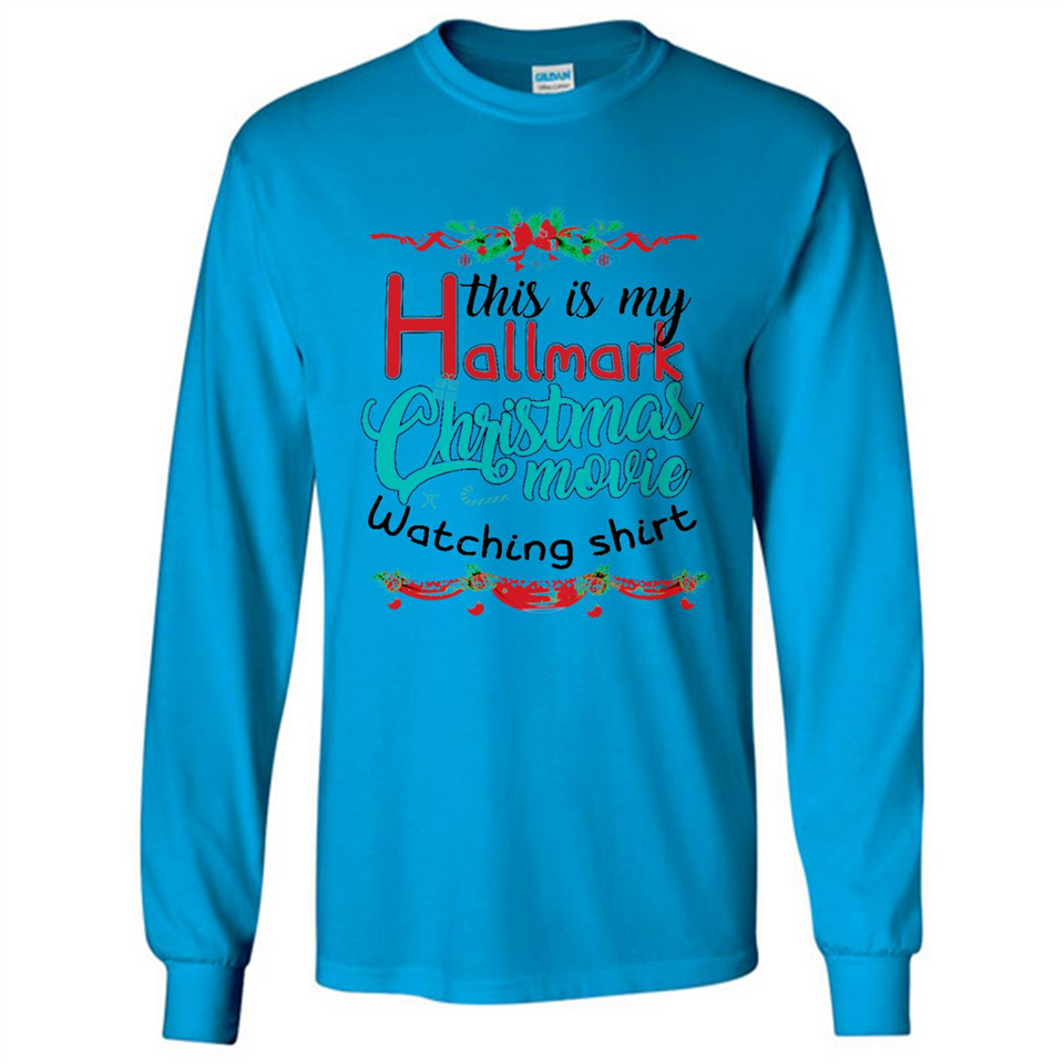This My Movies Hallmark-Christmas Loves Is T-Shirt - Long Sleeve T-Shirt