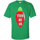 Turn Me On Christmas Tree Light Bulb Decoration