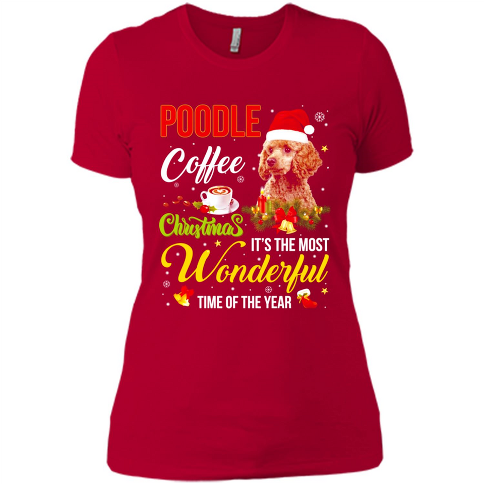 Poodle Coffee Wonderful Christmas