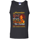 November Girl She Slays She Prays Beautiful Birthday PINGPONG