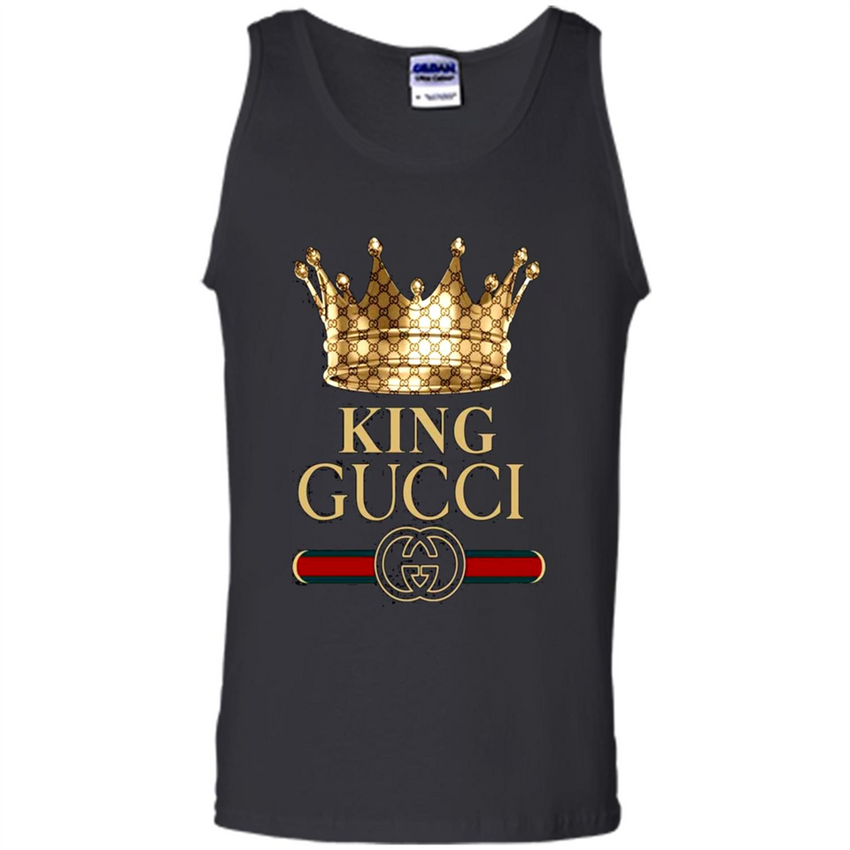 Cover your body with amazing King Crown Gucci Logo Black PING PONG