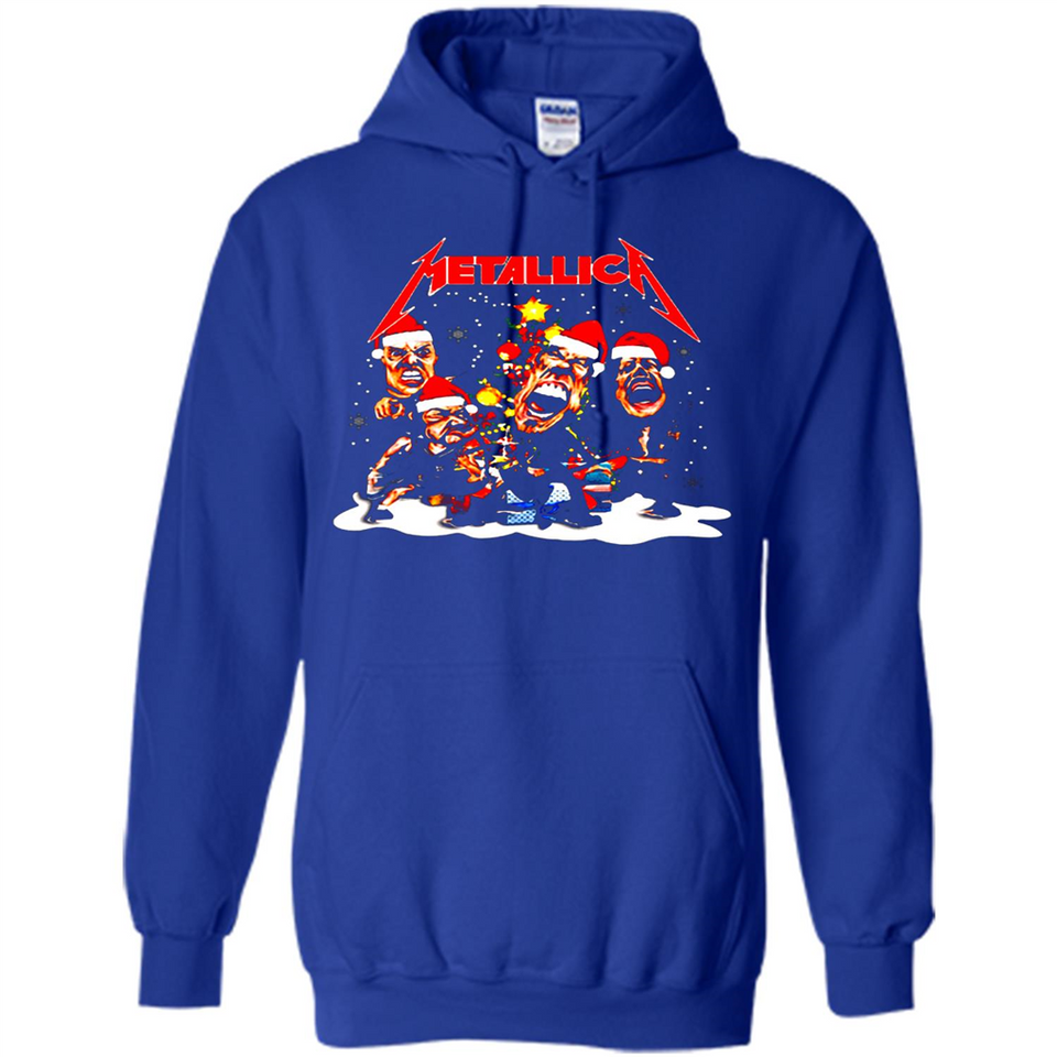 Metallica christmas sweatshirt hoodie long PINGPONG - Hoodie
