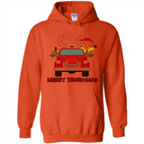 Merry Truck-Mas Christmas Fire Truck Cute Reindeer Sporty - Hoodie