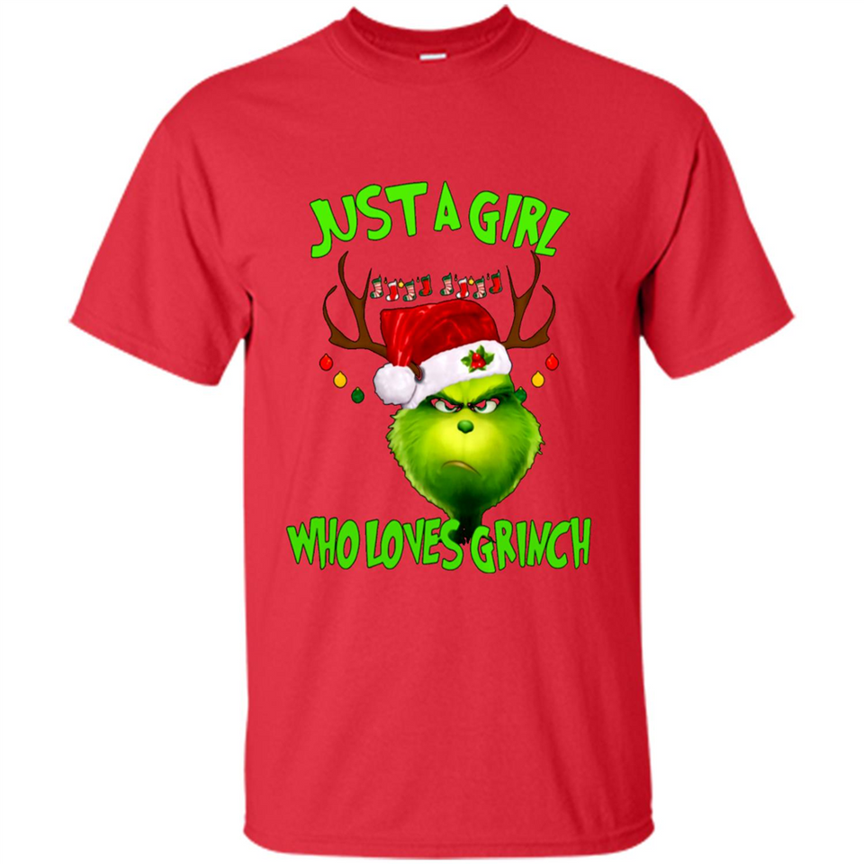 Just a Girl Who Loves Grinch Christmas PING PONG